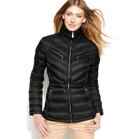 michael kors packable coat womens|Michael Kors down puffer coat.